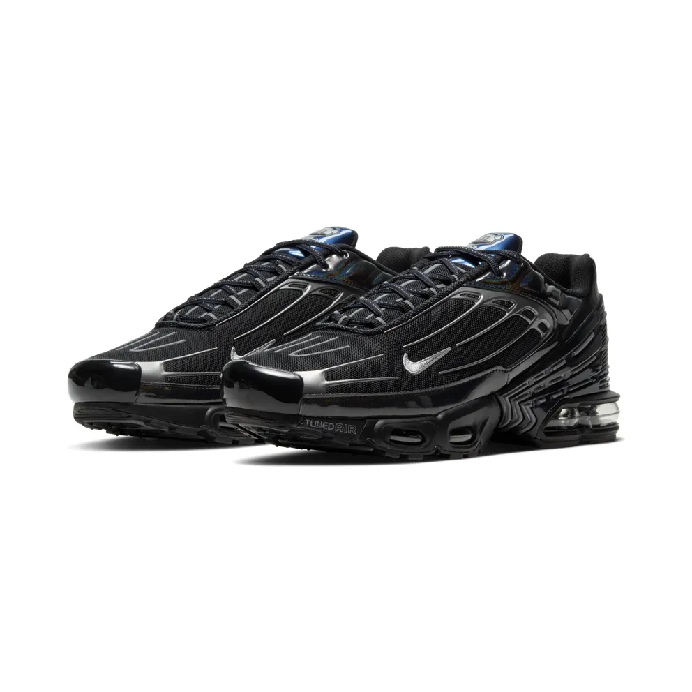Nike Air Max Plus 3 “Black / Deep Royal Blue / Metallic Cool Grey” (CW2647-001)