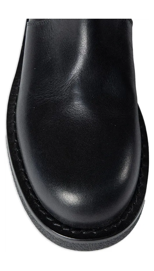 Ann Demeulemeester Side-zip Round-toe “Black” (B0013284 LT141 099) (2)
