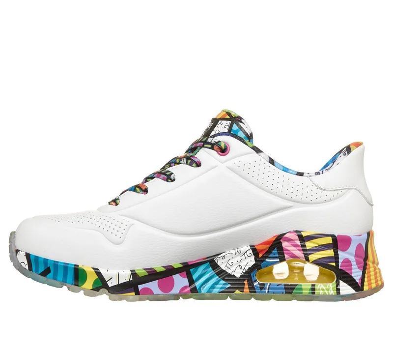 Skechers Slip-ins Britto: UNO – Britto Landscape Sneaker White