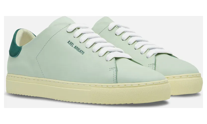 Axel Arigato Clean 90 Sneaker “Light Green,Dark Green” (F4662001) (2)