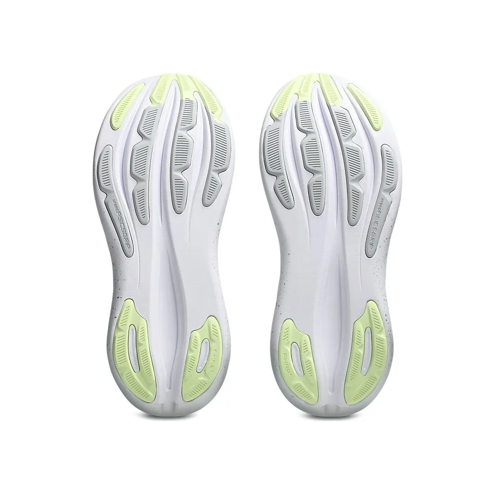 ASICS GEL-NIMBUS 28 PLATINUM “Platinum / Glow Green” (1012C068-020)