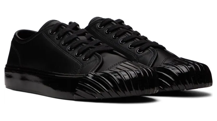 Kenzo Black KENZO Paris School Trainer 99 – BLACK (FC65SN010L50) (4)