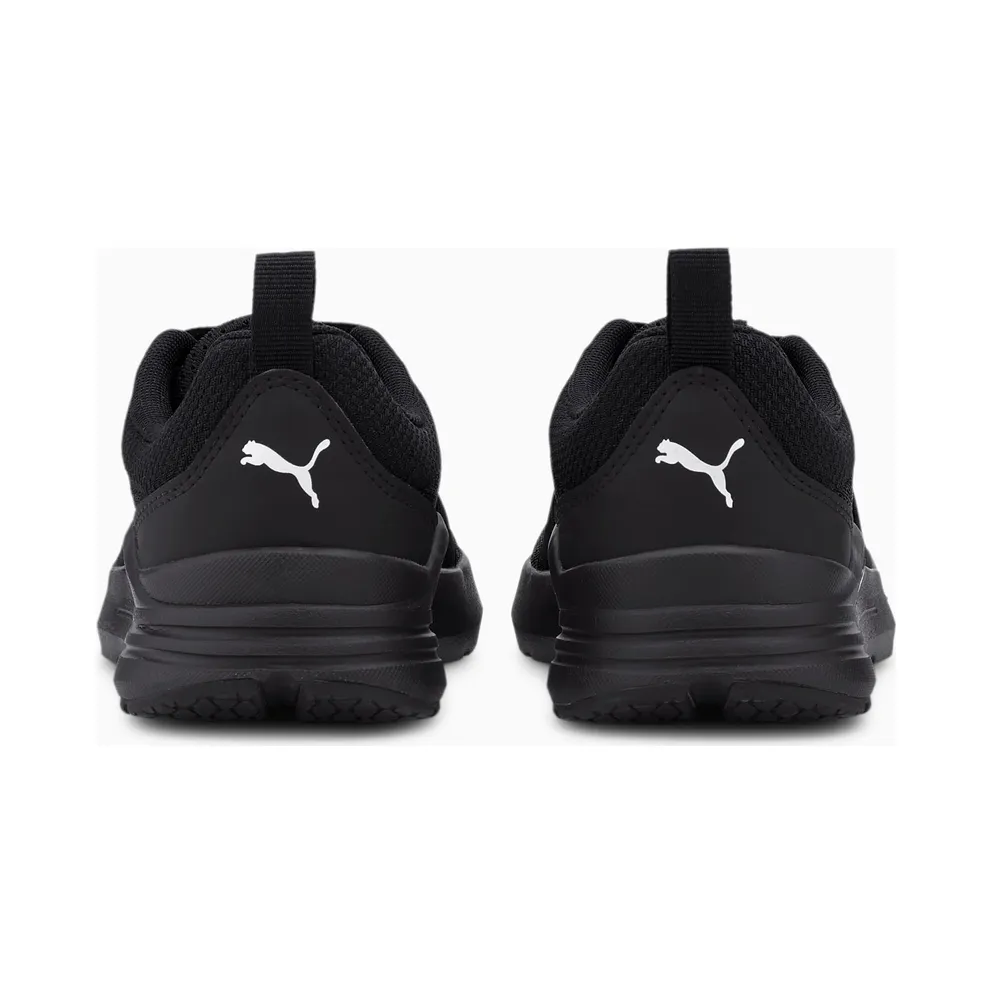 PUMA Wired Run Youth Black/White (374214-01)