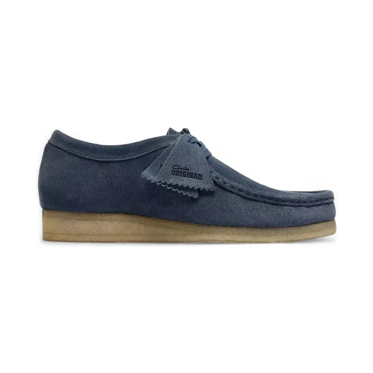 Clarks Originals Wallabee Denim Blue Suede (26186773)
