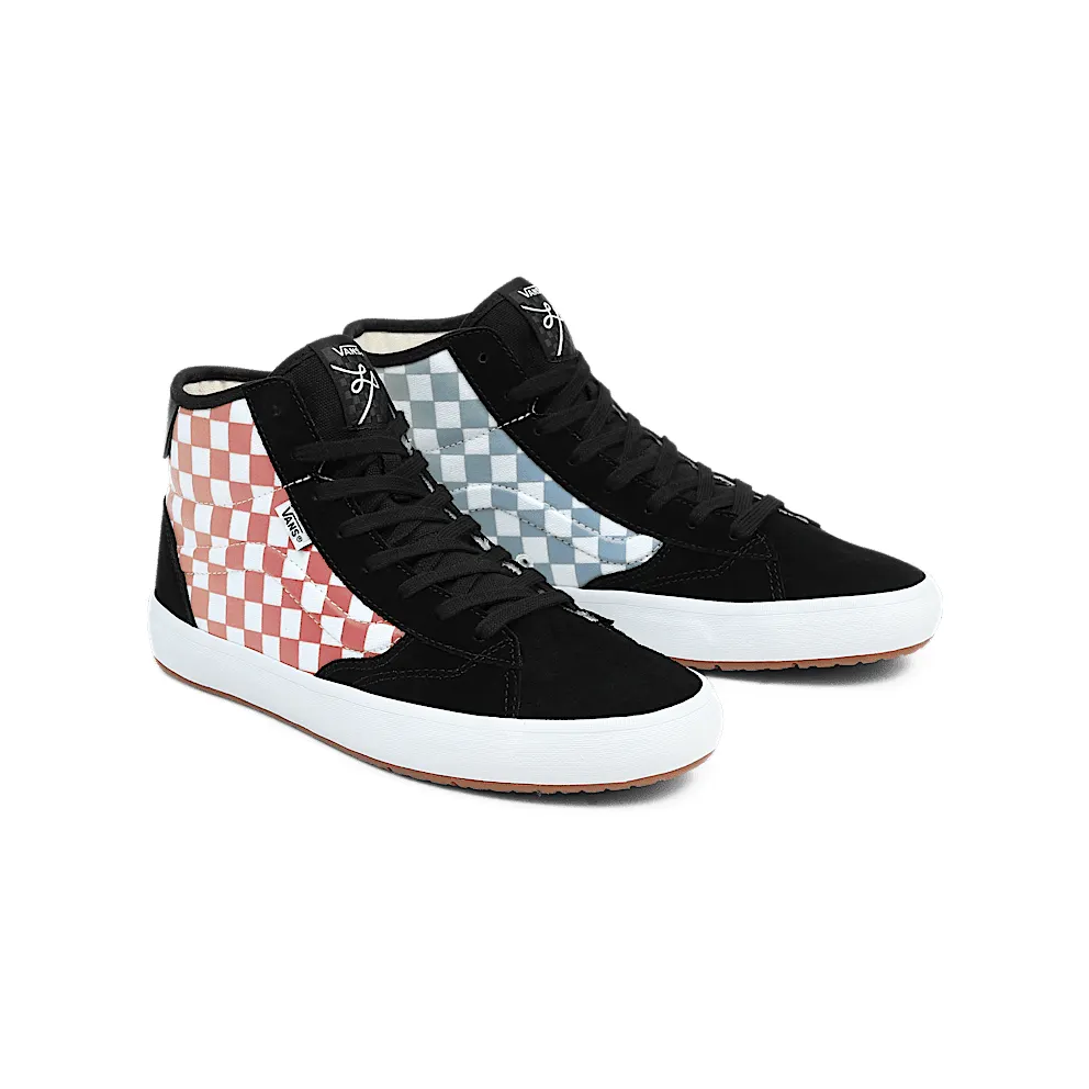 Vans The Lizzie Black Multi-Color Checkerboard (VN0A4BX1BML)