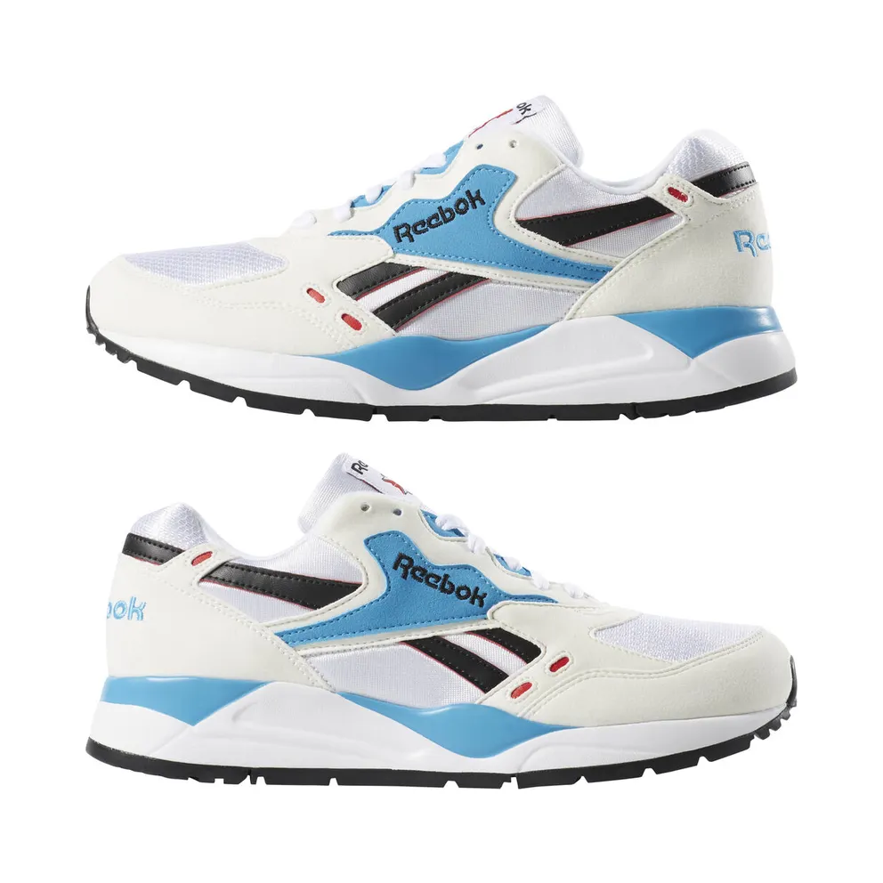 Reebok Bolton White California Blue Chalk White/Red Rush-California Blue (Other Brands Reebok)