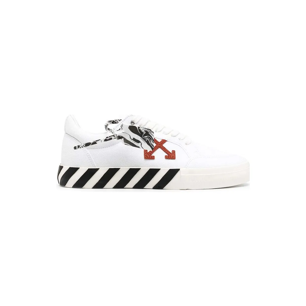 OFF-WHITE Vulc Low White Red Arrow (OMIA085R21FAB0020116)