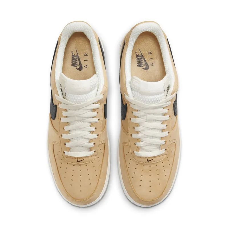 Nike Air Force 1 Low Manchester Bee Light British Tan/Brown-White-Grey (DC1939-200)