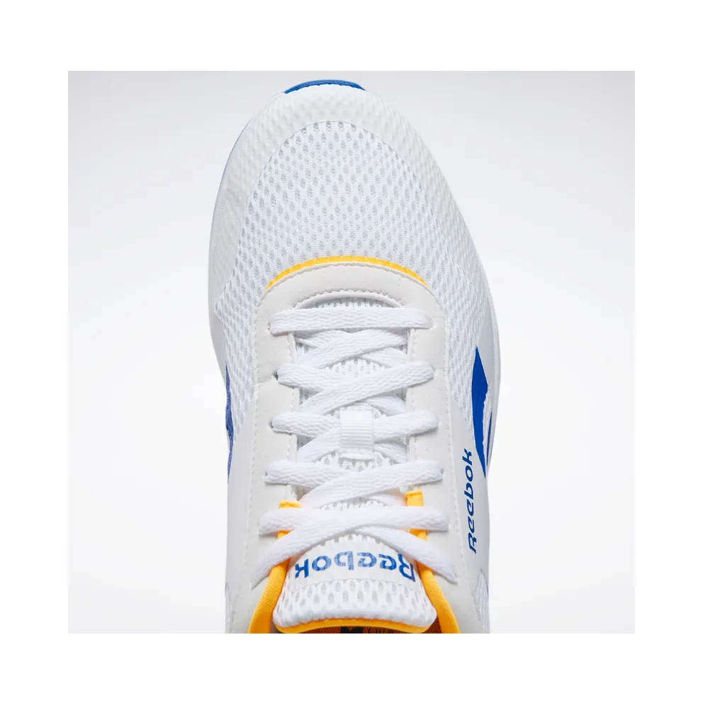 Reebok Royal HR DMX Shoes White / Solar Gold / Humble Blue