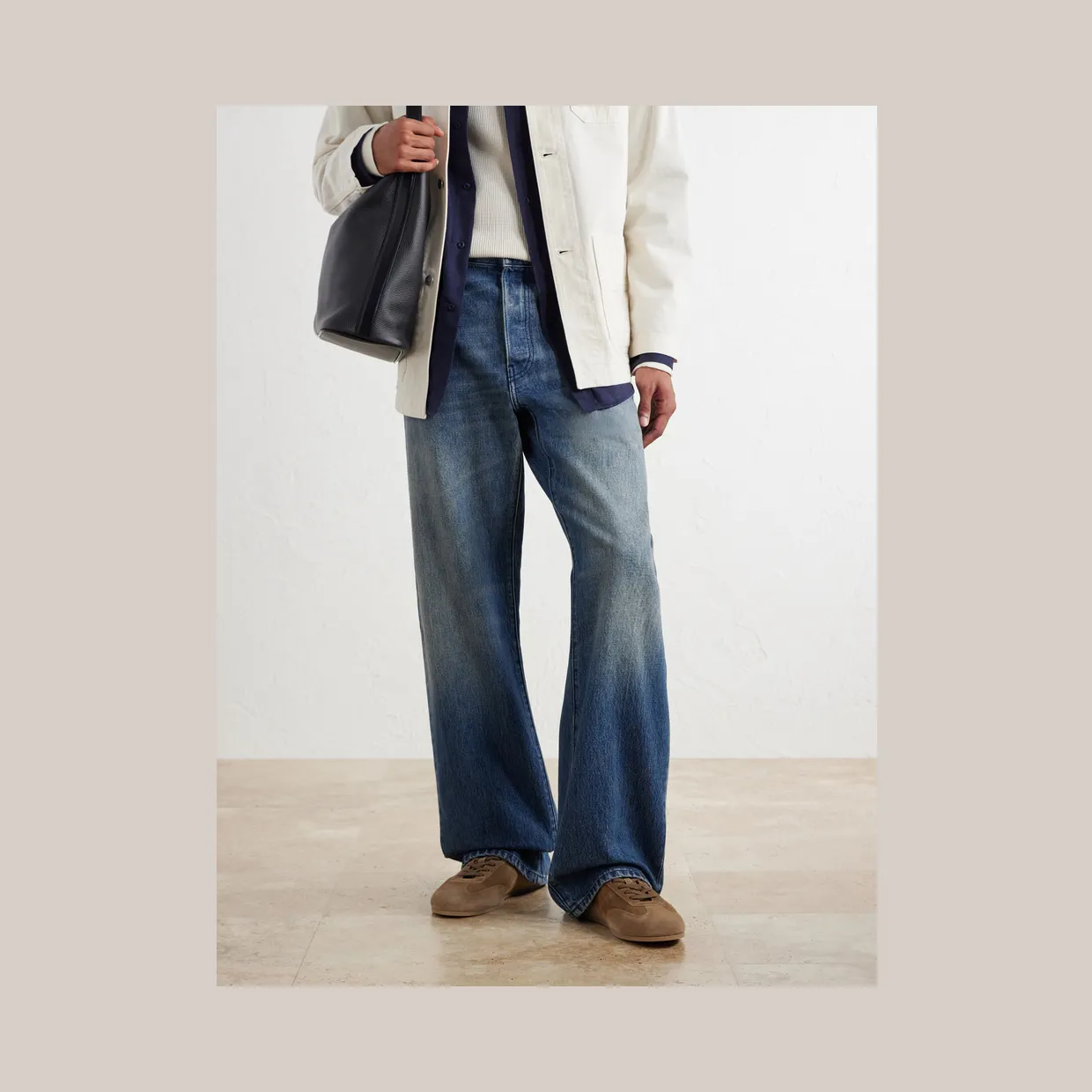 Common Projects Winter Driving Suede Sneakers Taupe (5255) (2)