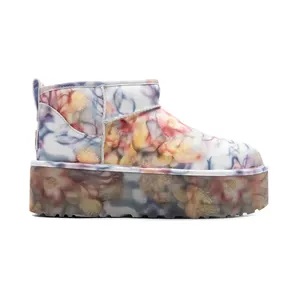 Ugg Classic Ultra Mini light blue floral (1170171-LLF)
