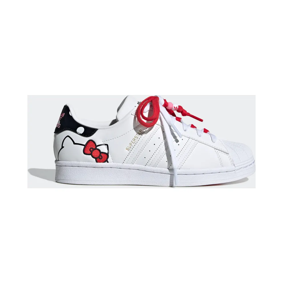 adidas Superstar Schuh Cloud White / Cloud White / Bliss Pink (GW7168)
