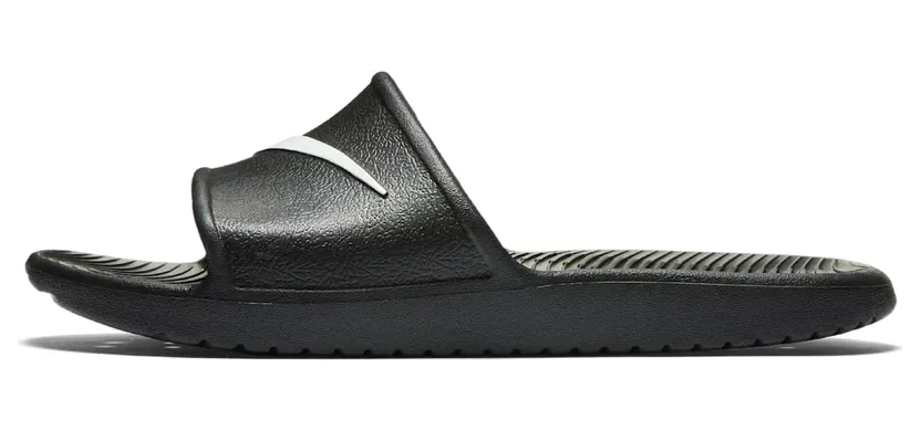 Nike Kawa Badslipper “Black / White” (832528-001)