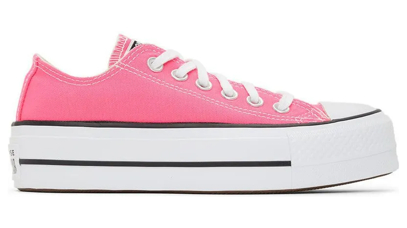 Converse Converse Color Platform Chuck Taylor All Star Low Top Hyper Pink/white/black (570324C)