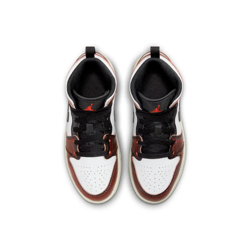 Jordan 1 Mid SE Younger Kids’ Black (FB0567-006)