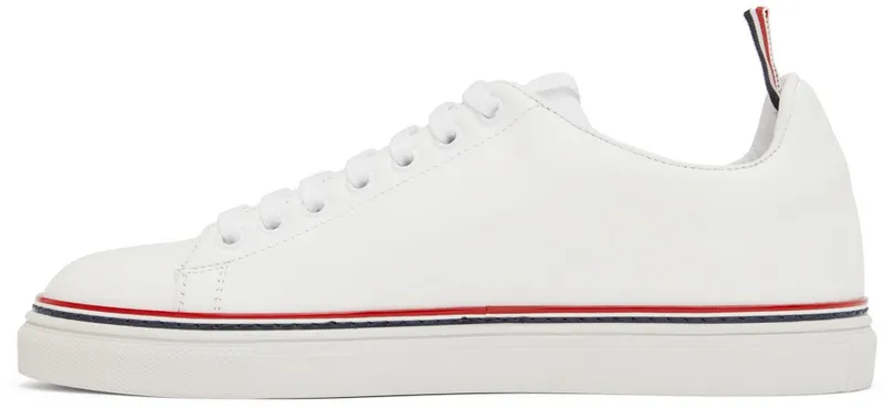 Thom Browne White Calfskin Tennis (MFD219A-05584)
