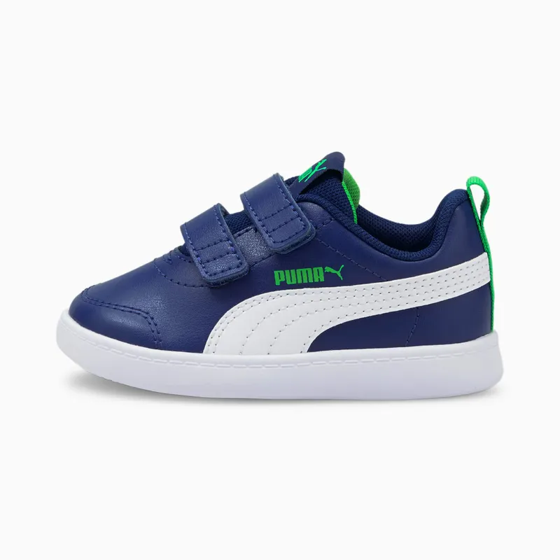 PUMA Courtflex V2 Babies’ Elektro Blue/White (371544-16)