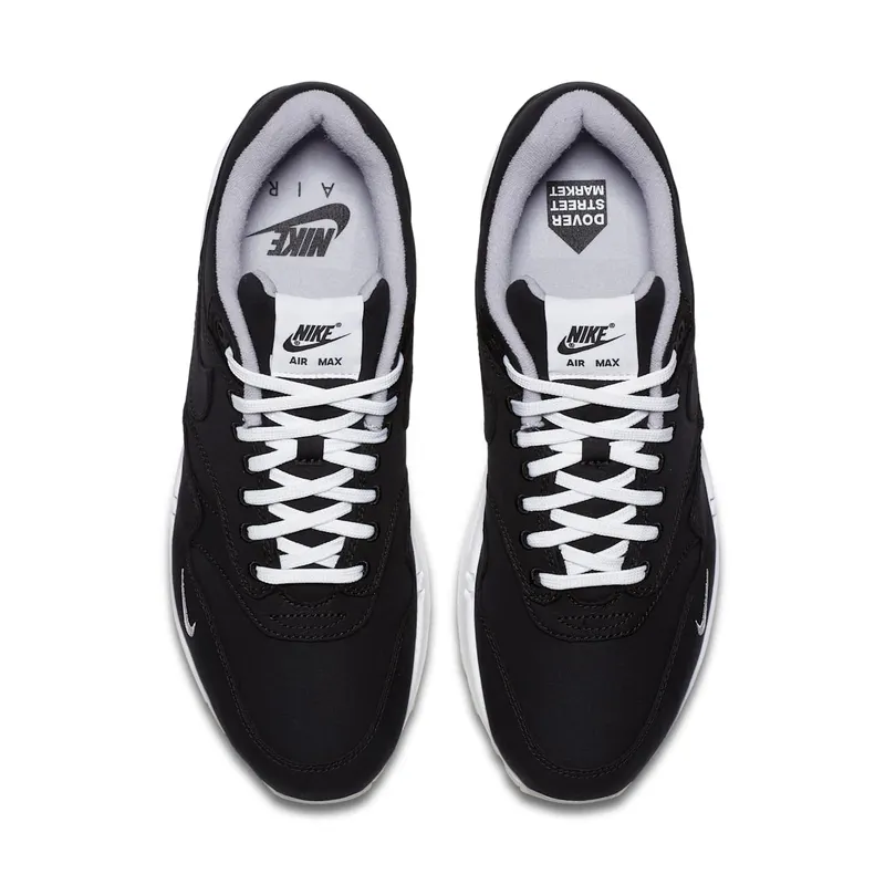 Nike Air Max 1 Dover Street Market Ventile (Black) Black/White-Wolf Grey-Black (AH8051-001)