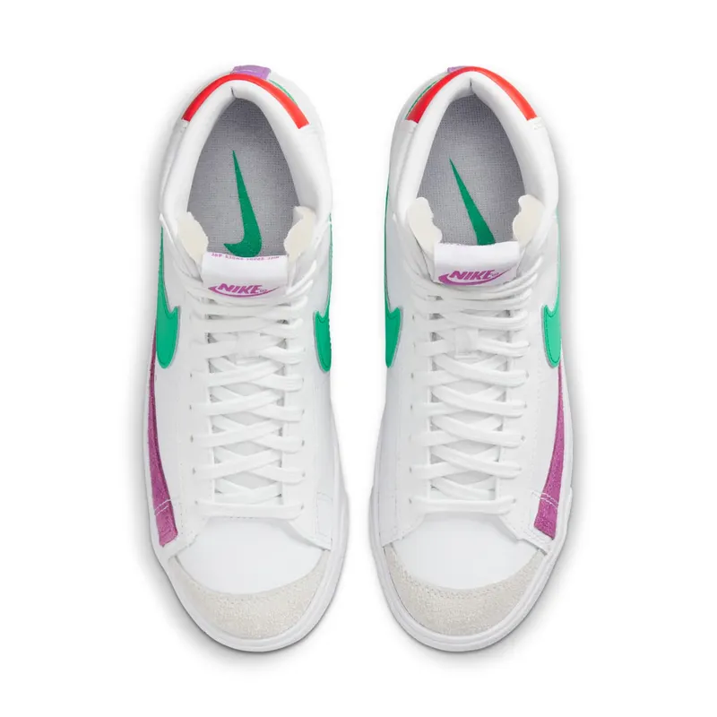 Nike Blazer Mid 77 Vintage White Green Fuchsia (CZ1055-123)