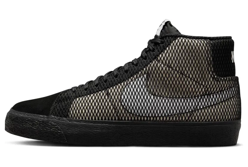 Nike SB Zoom Blazer Mid PRM Black Netting (FN6038-100)