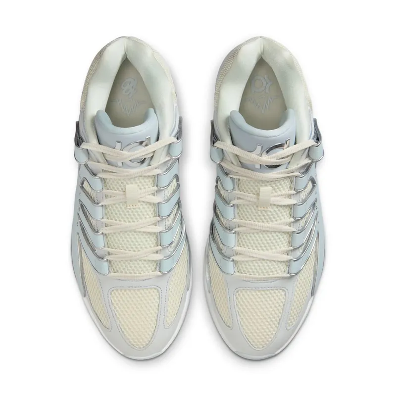 Nike KD 18 “Soft Pearl Metallic Silver” (HV1992-001)