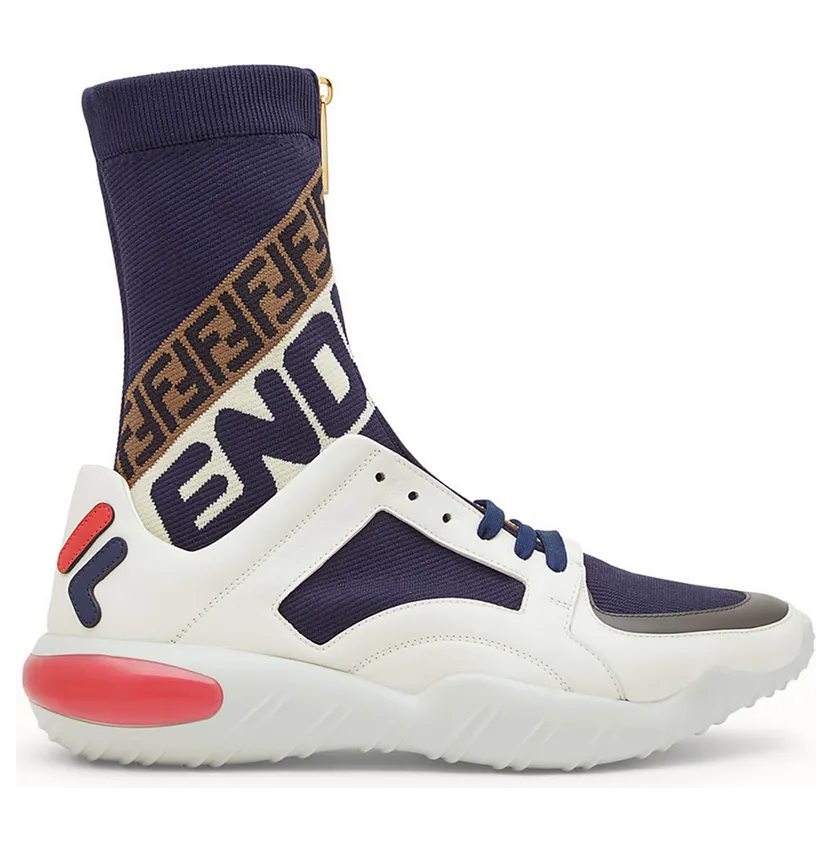 Fila Fendi High-Top Multi-Color Tech