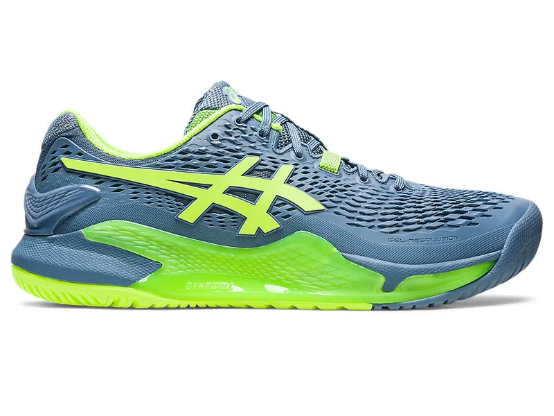 Asics GEL-RESOLUTION 9 Steel Blue/Hazard Green (1041A330.400)