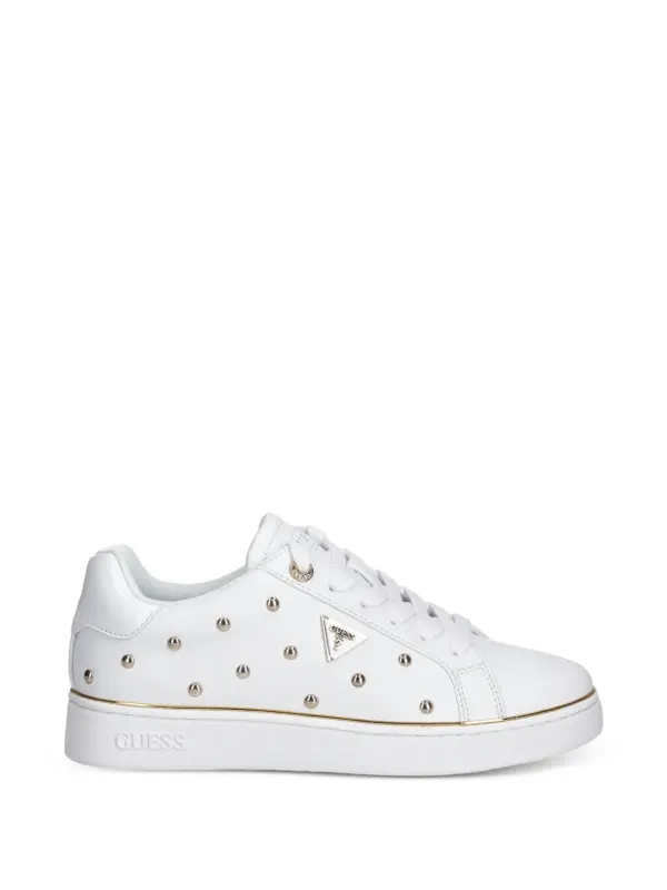 GUESS USA Bonitah with logo van studs – White (FLPBONELE12)