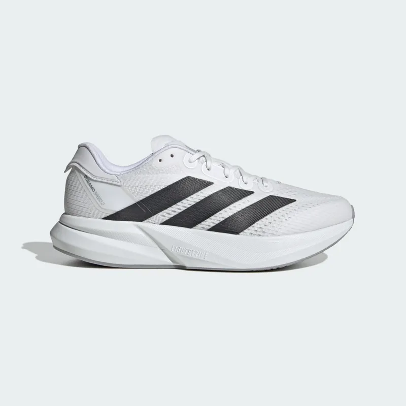 Adidas Duramo Speed 2 Running Shoes Cloud White / Core Black / Halo Silver (IH8206)