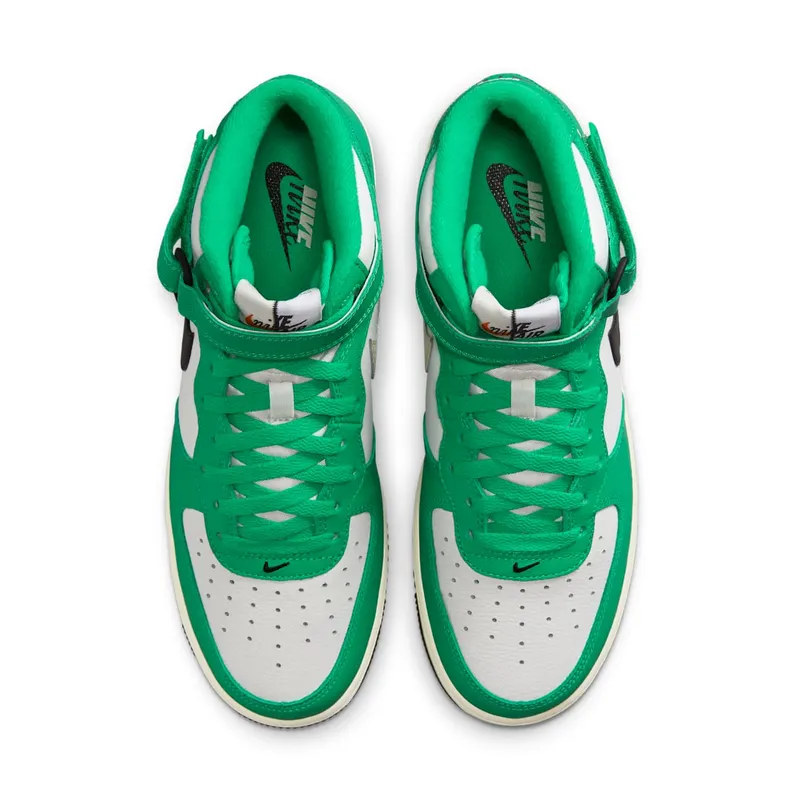 Nike Air Force 1 Mid LV8 Split White Stadium Green (DZ2554-100)