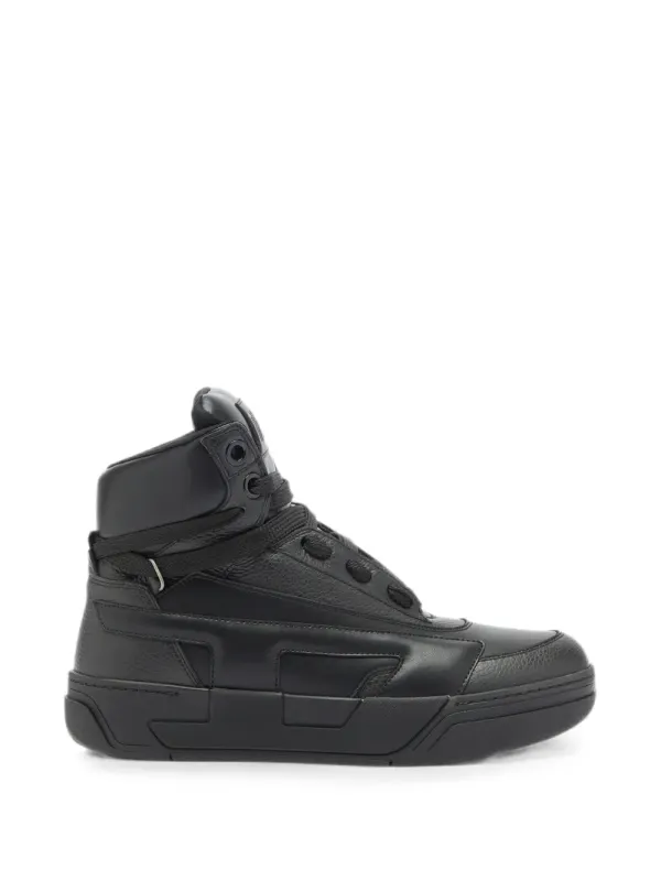 Diesel S-D-Ollie Mid high-top sneakers met logopatch – Beige (Y03900P7736)