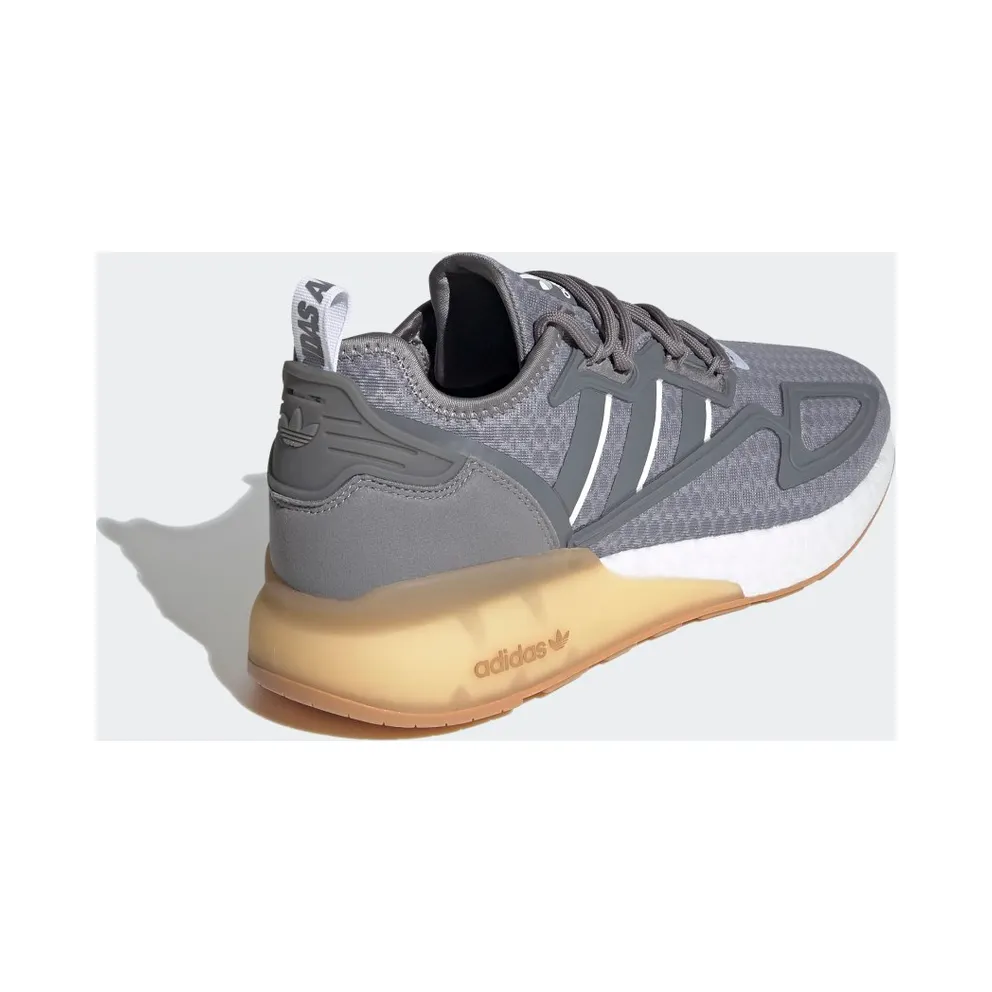 adidas ZX 2K Boost Grey Three / Cloud White / Gum (G58083)