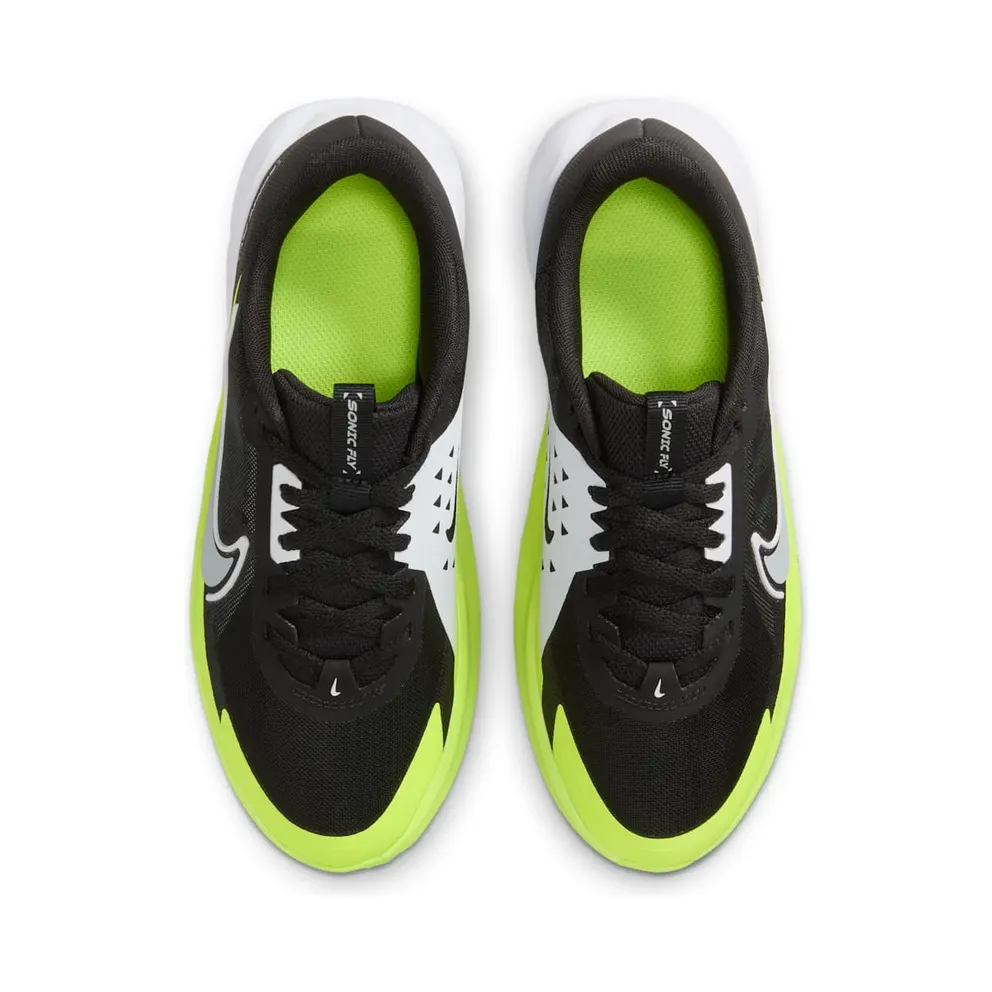 Nike Sonic Fly Black White Volt Wolf Grey (FZ0017-002)