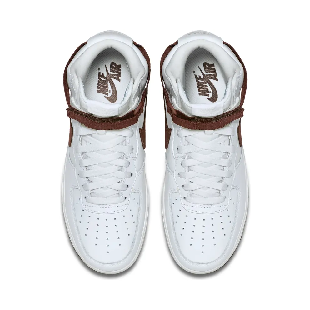 Nike Air Force 1 Hi Retro Qs Summit White/Chocolate Summit White/Chocolate (743546-102)
