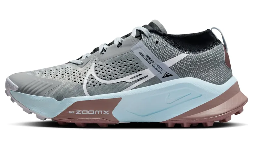 Nike ZoomX Zegama Light Smoke Grey Black Glacier Blue White (DH0625-005)
