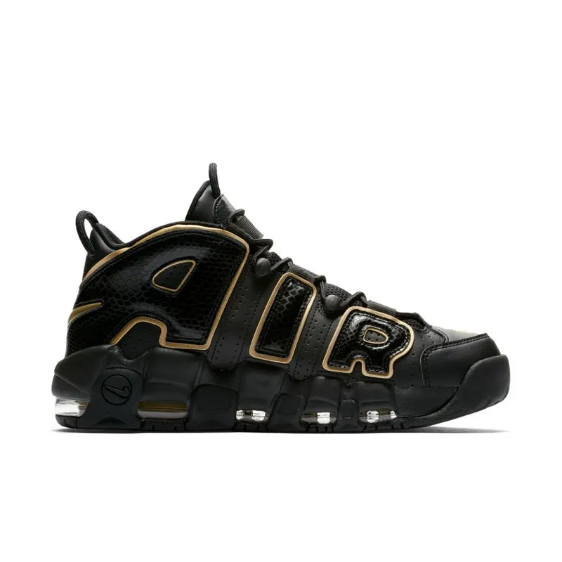 Nike Air More Uptempo 96 France Black/Metallic Gold (AV3810-001)