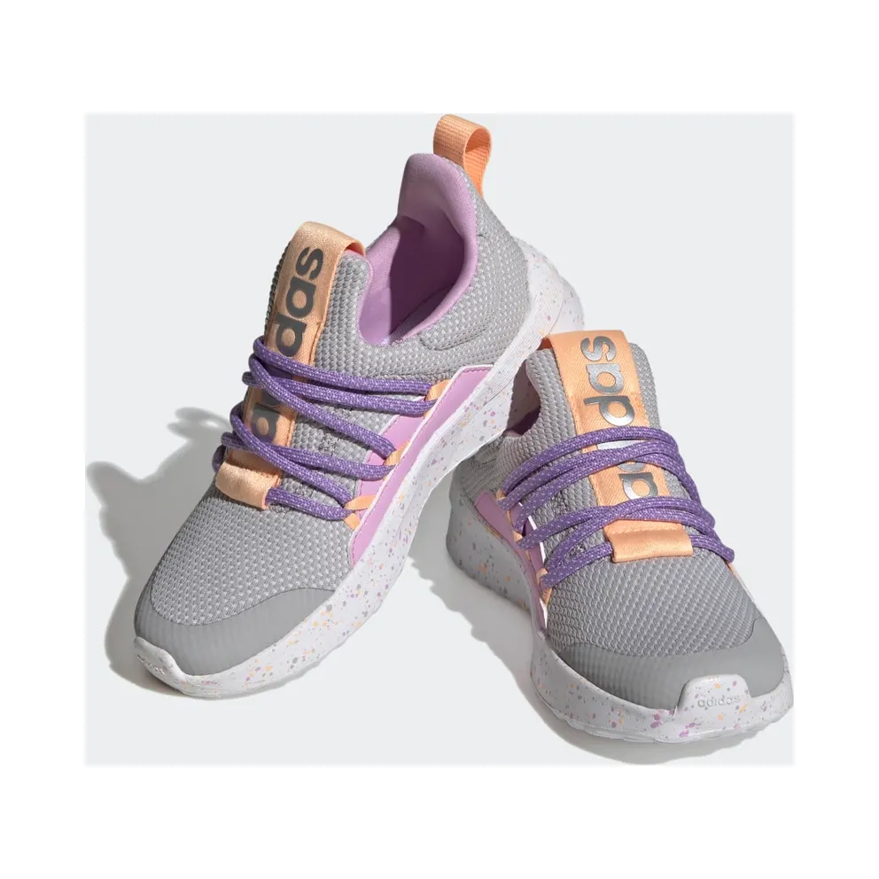 Adidas Lite Racer Adapt 5.0 Slip-On Lace Grey Two / Acid Orange / Bliss Lilac (HQ3753)