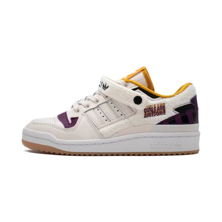 adidas Forum Lo Girls Are Awesome Chalk White / Core Black / Purple Beauty (GY2680)