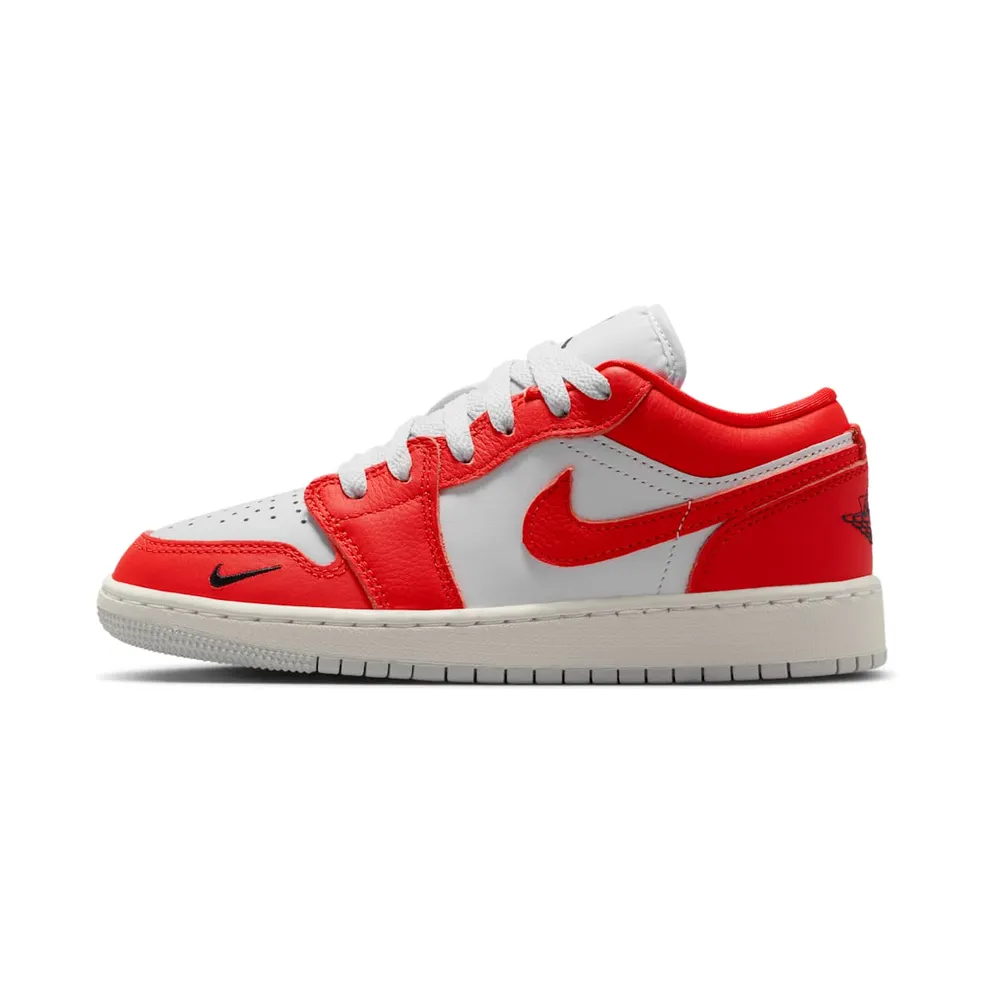 Nike Air Jordan 1 Low SE “Pure Platinum / Summit White / Black / Chile Red” (II1257-002)