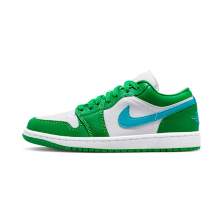Nike Air Jordan 1 Low Lucky Green Aquatone (W) “Lucky Green / White / Aquatone” (DC0774-304)