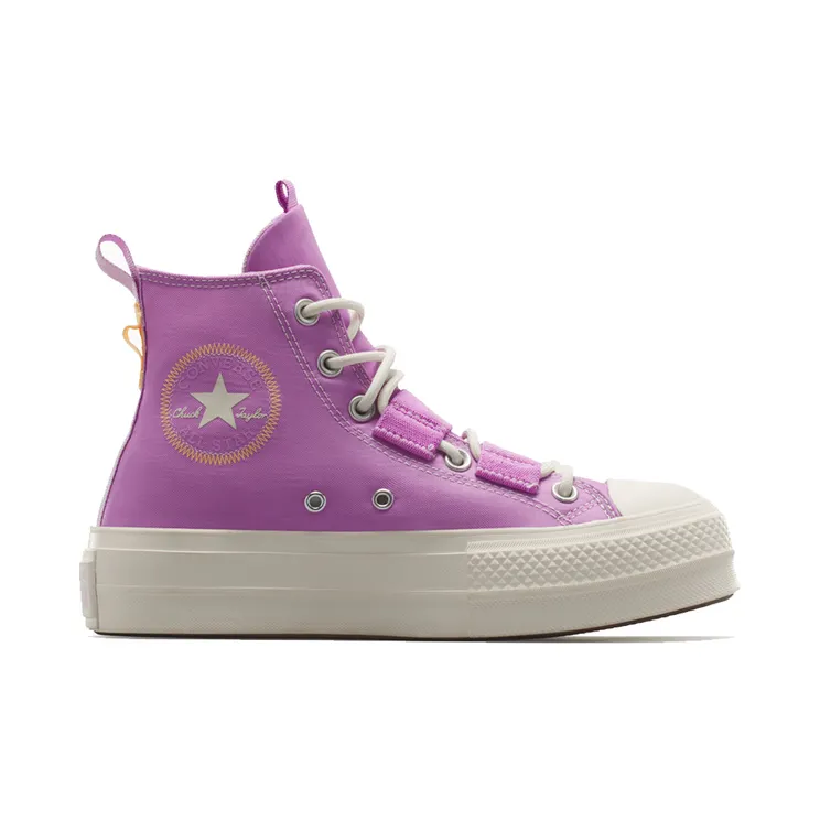 Converse Chuck Taylor All Star Lift Platform Nylon “Violet” (A07602C)