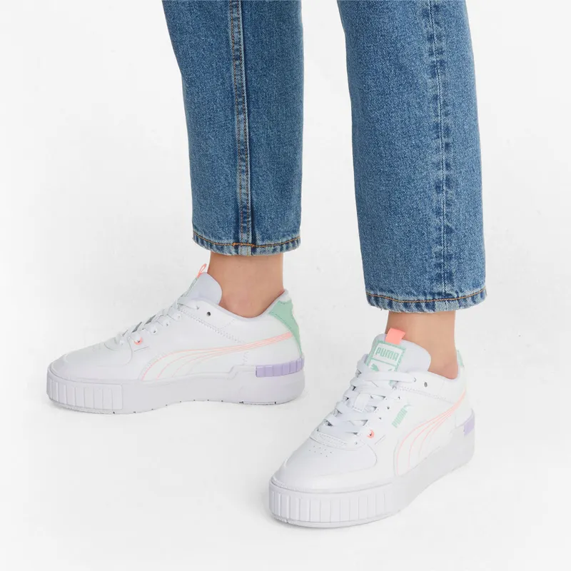 Puma Cali Sport Pastel Mix Women White/Pink (375051-01)