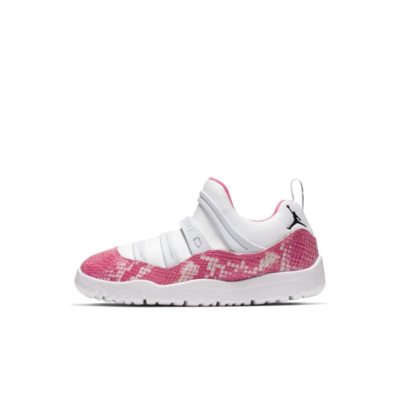 Jordan 11 Retro Little Flex Snake Watermelon (PS) White/Black-Watermelon (BQ7103-106)