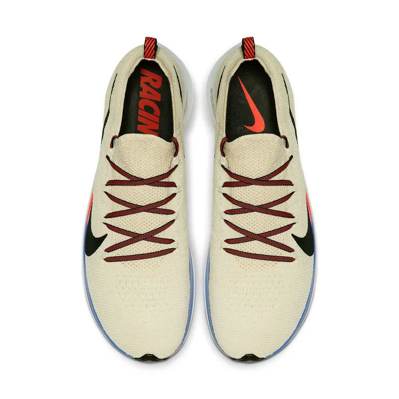 Nike Zoom Fly Flyknit Light Cream Light Cream University Red Sapphire Black (AR4561-200)