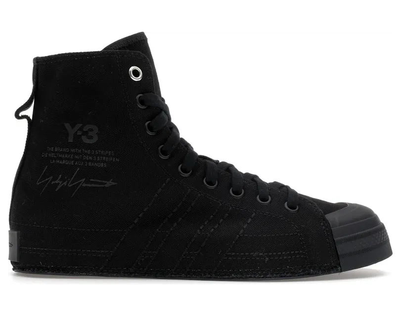 adidas Y-3 Nizza Hi Black (JR8804)