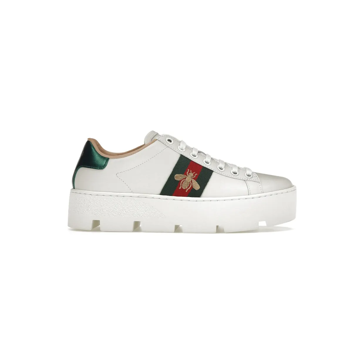 Gucci Ace Platform White