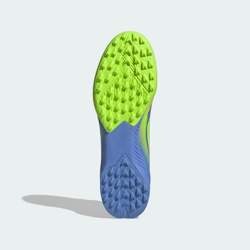 adidas F50 League Turf Blue Fusion Lucid Lemon Lucid Pink (IE1230)