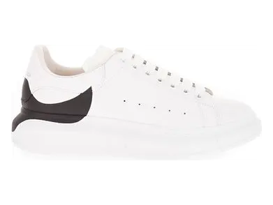 Alexander McQueen Oversized White Black Heel (645863WHZ4L9061)