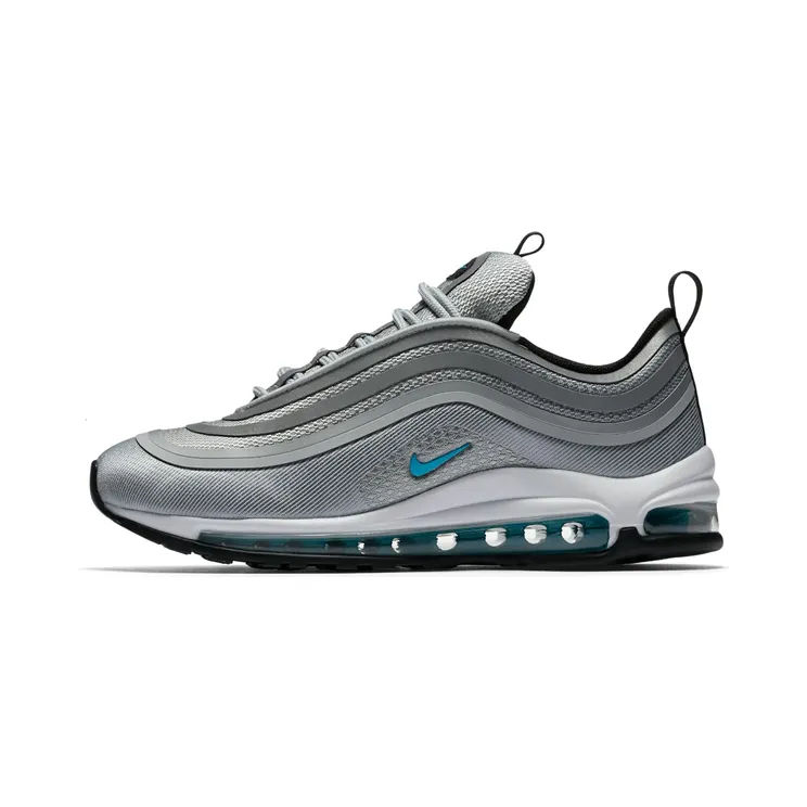 Nike Air Max 97 Ultra 17 Marina Blue (W) “Wolf Grey / Black / Reflect Silver / Marina Blue” (917704-001)