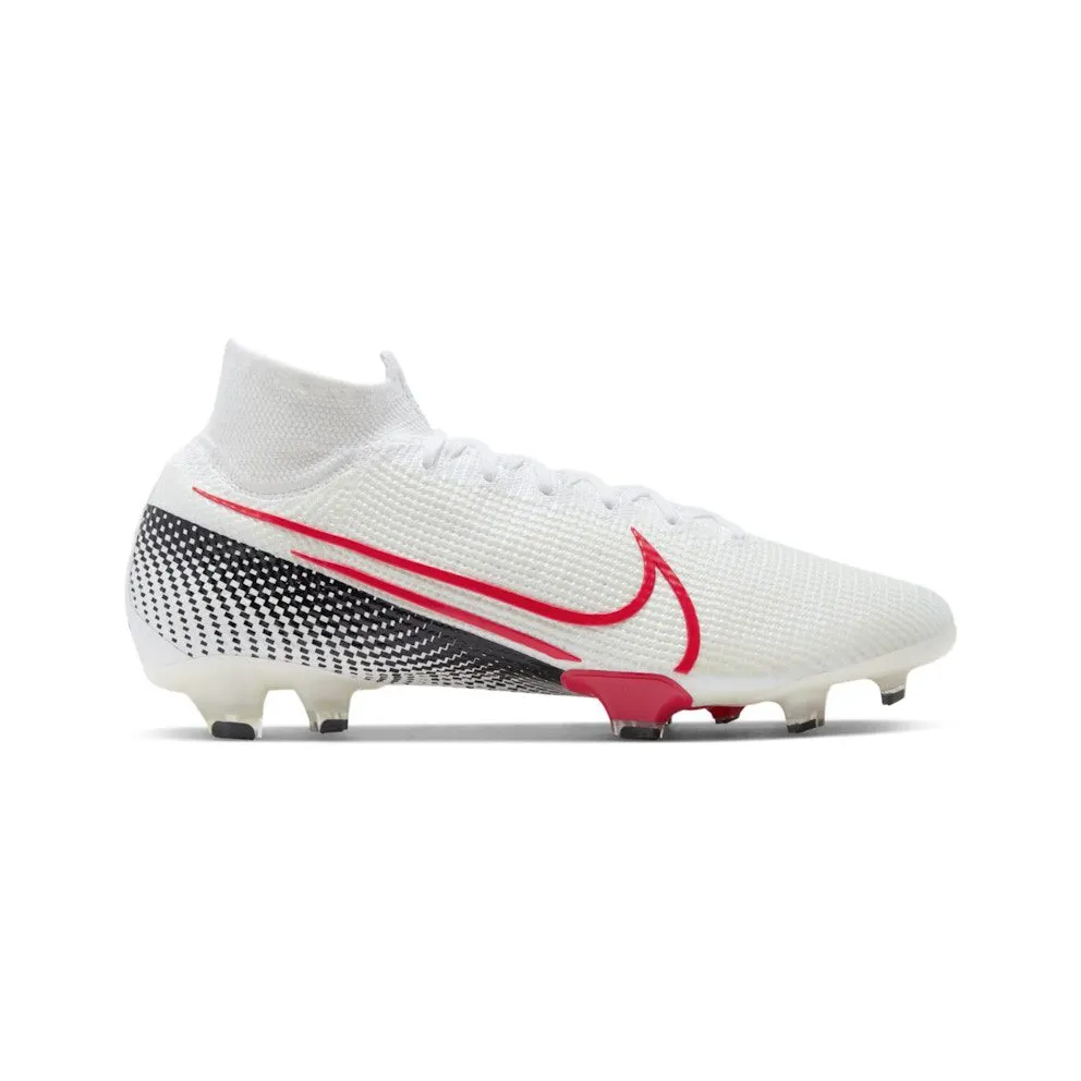 Nike Mercurial Superfly 7 Elite FG White Laser Crimson (AQ4174-160)